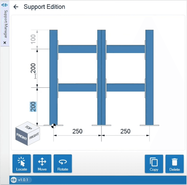 SupportManager UI